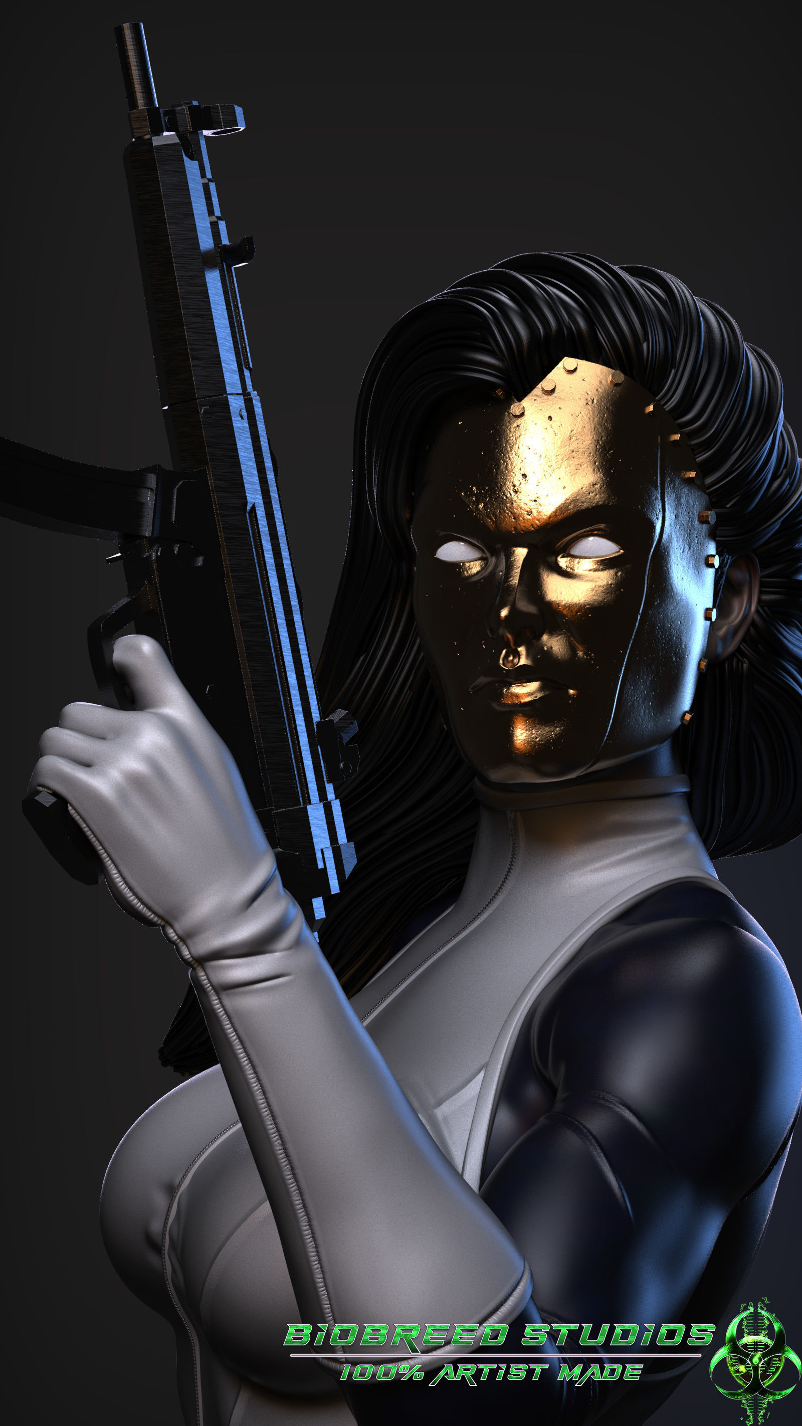 Marvel Comics Madame Masque 3D print model_7