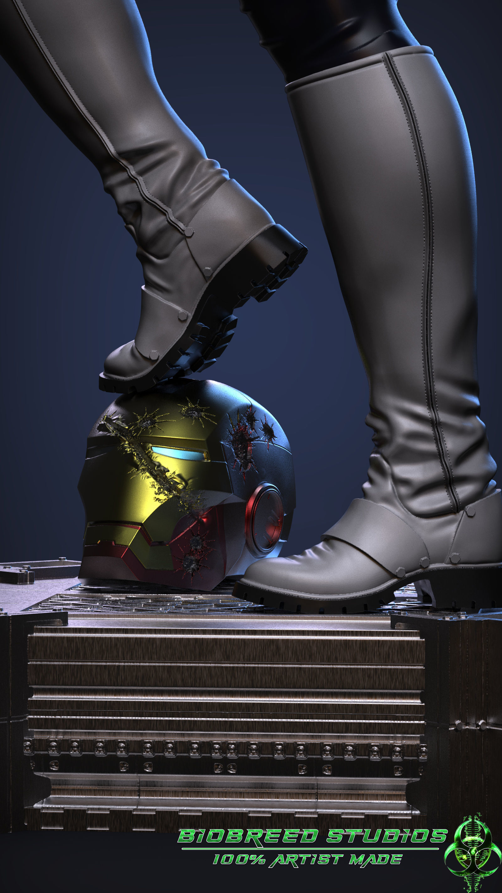 Marvel Comics Madame Masque 3D print model_8