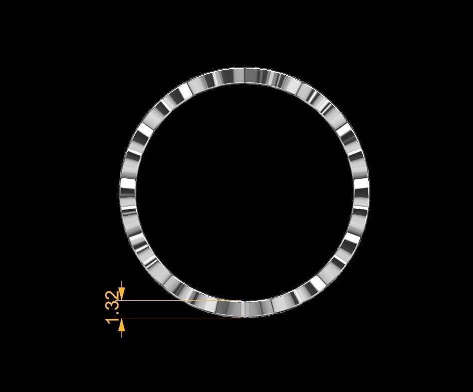 heart ring eternity 3D print model_7