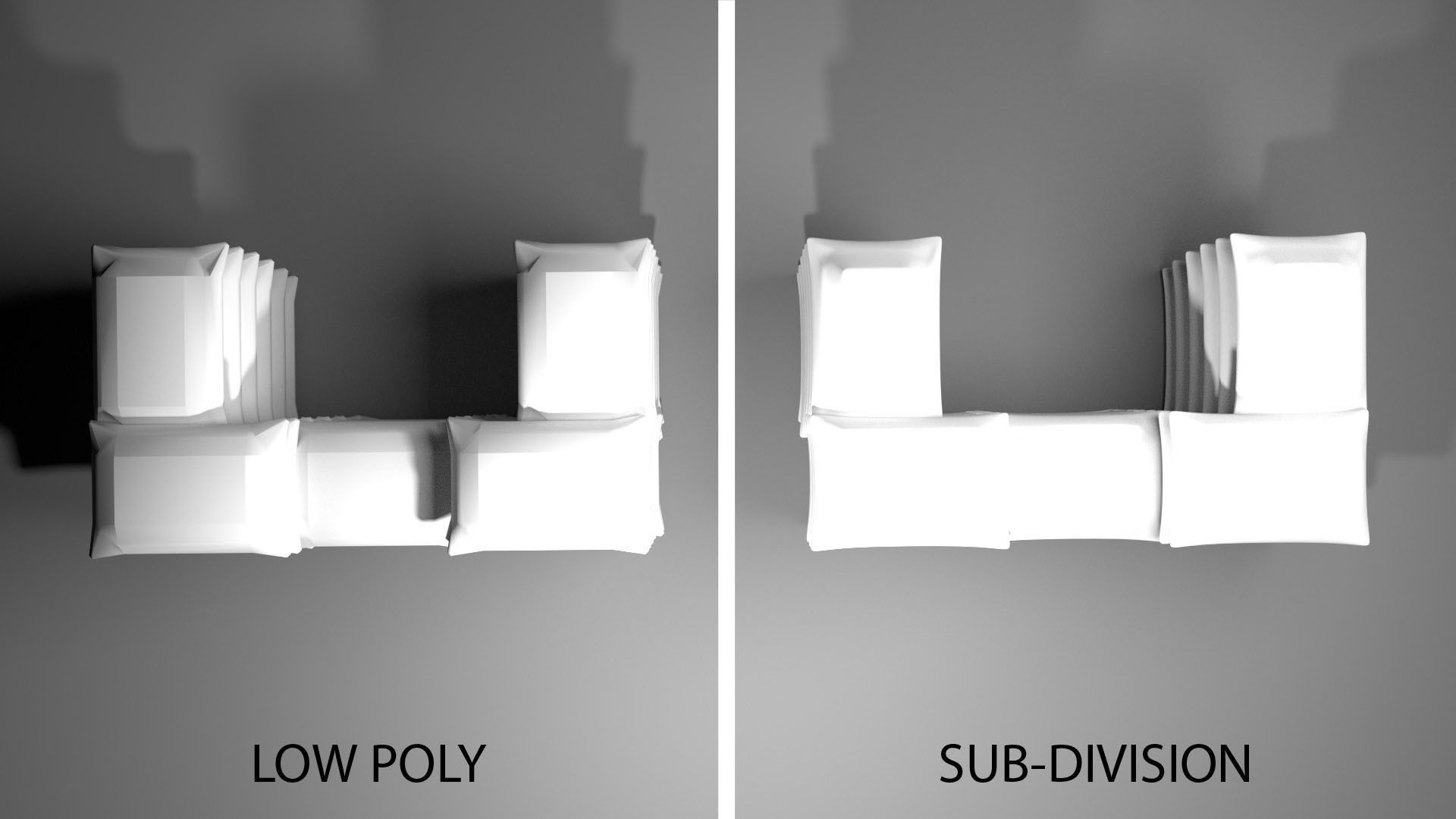 Sandbag Bunker - Square Hesco 3D model_4