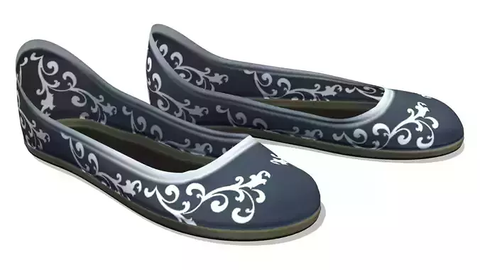 Ottoman Flat Shoes