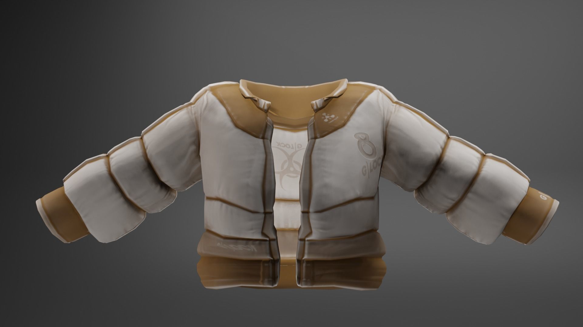 Realistic Female character low poly Low-poly 3D model_4