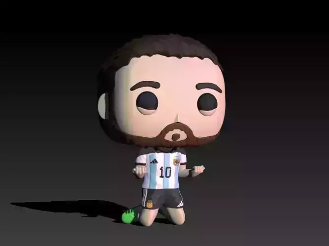 Funko Messi  3D print model