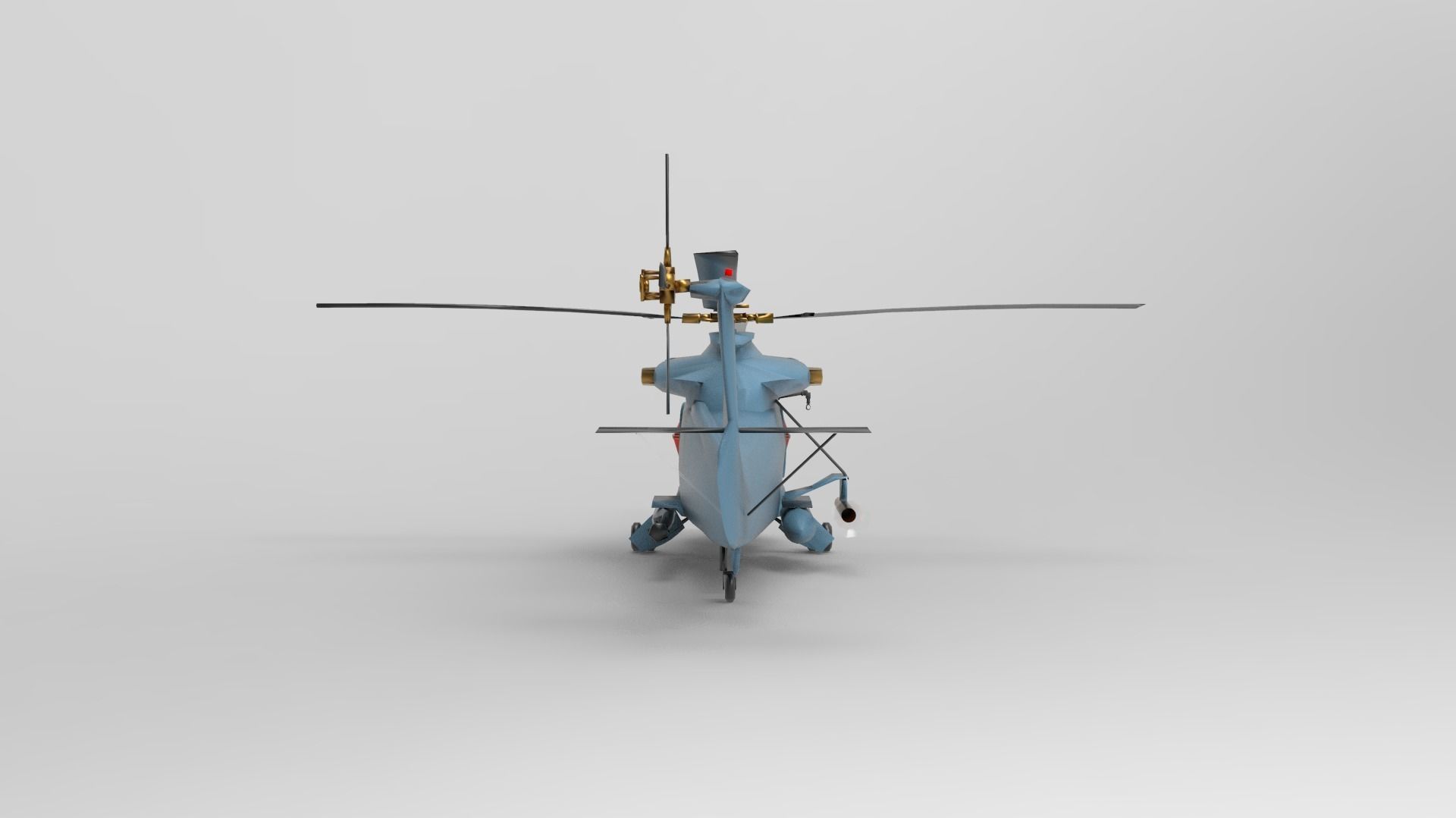 Kaman SH-2 Seasprite 3D model_3