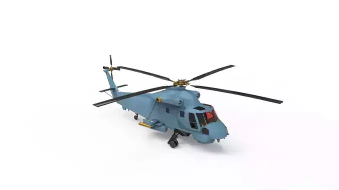 Kaman SH-2 Seasprite 3D model