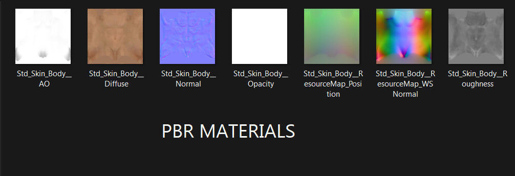 Realistic Asian Woman Base Model 3D model_4