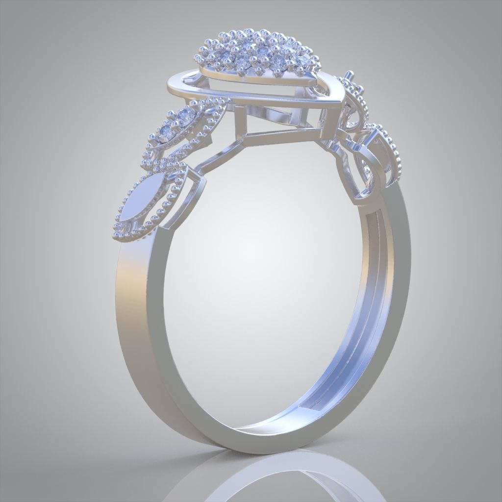 Ring 3D model 0246 3D printable model -17- 3D print model_6