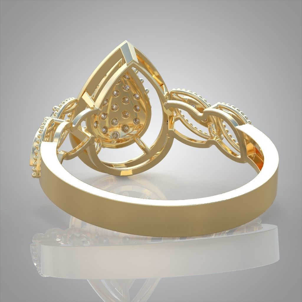 Ring 3D model 0246 3D printable model -17- 3D print model_11