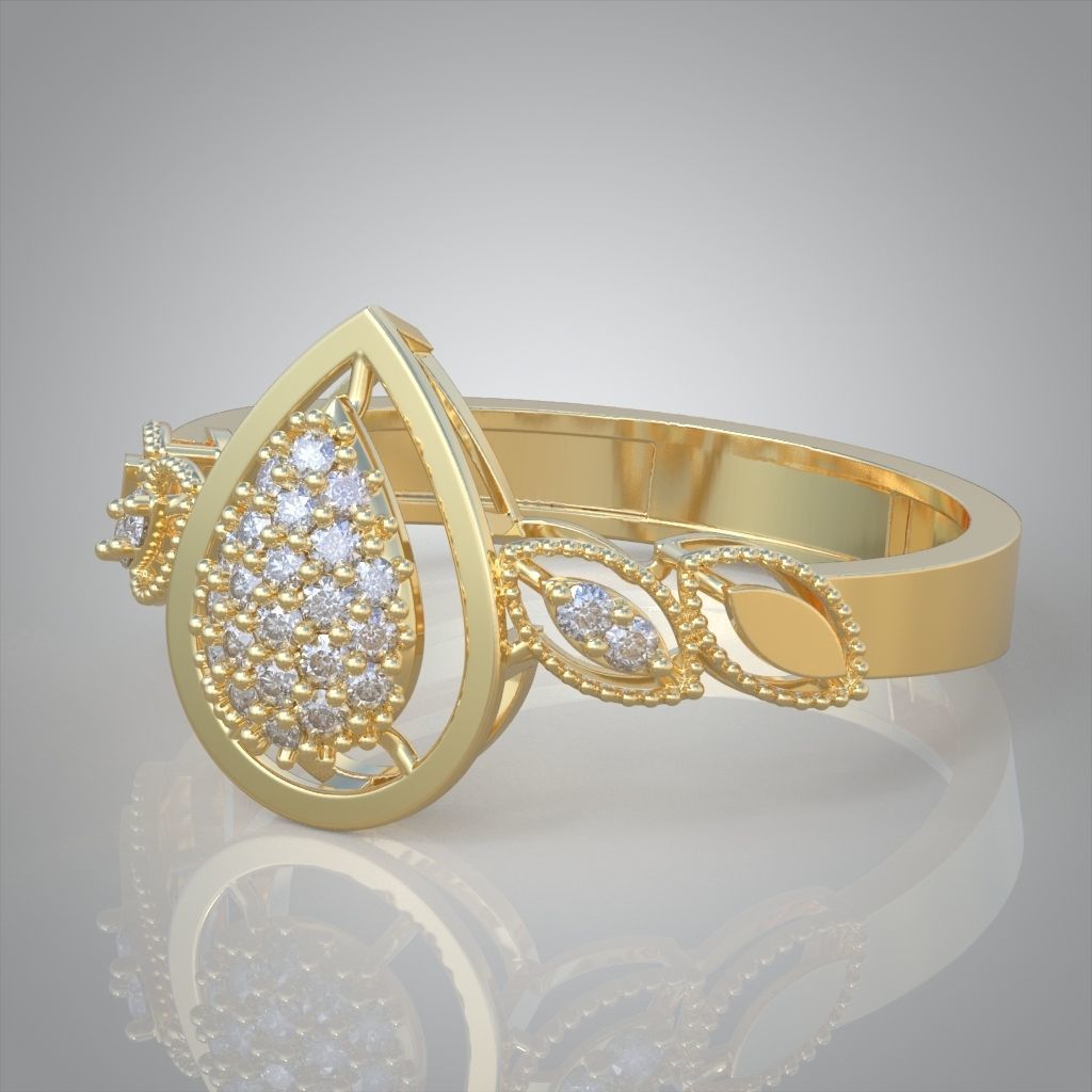 Ring 3D model 0246 3D printable model -17- 3D print model_9