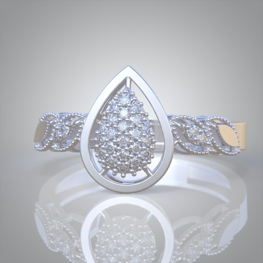 Ring 3D model 0246 3D printable model -17- 3D print model_7