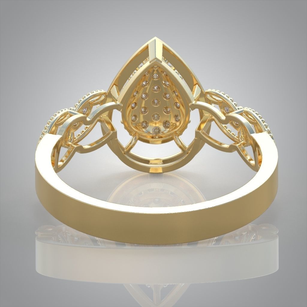 Ring 3D model 0246 3D printable model -17- 3D print model_12