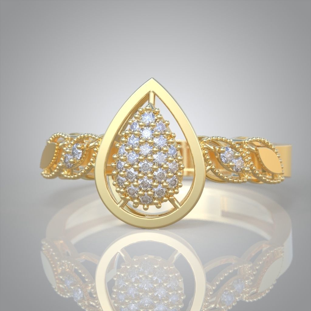 Ring 3D model 0246 3D printable model -17- 3D print model_8