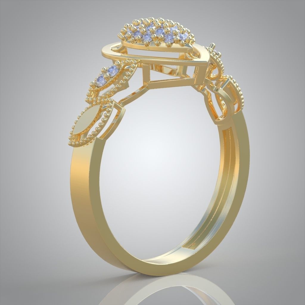 Ring 3D model 0246 3D printable model -17- 3D print model_5