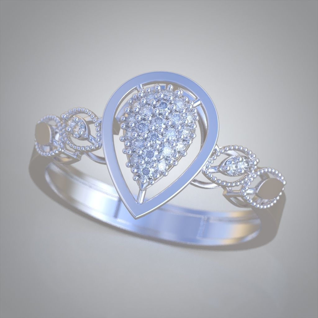 Ring 3D model 0246 3D printable model -17- 3D print model_2