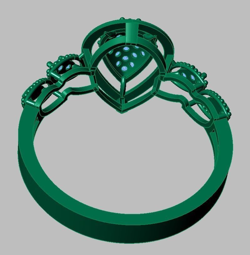 Ring 3D model 0246 3D printable model -17- 3D print model_19