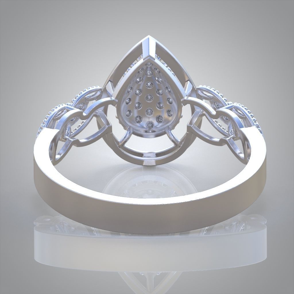 Ring 3D model 0246 3D printable model -17- 3D print model_13