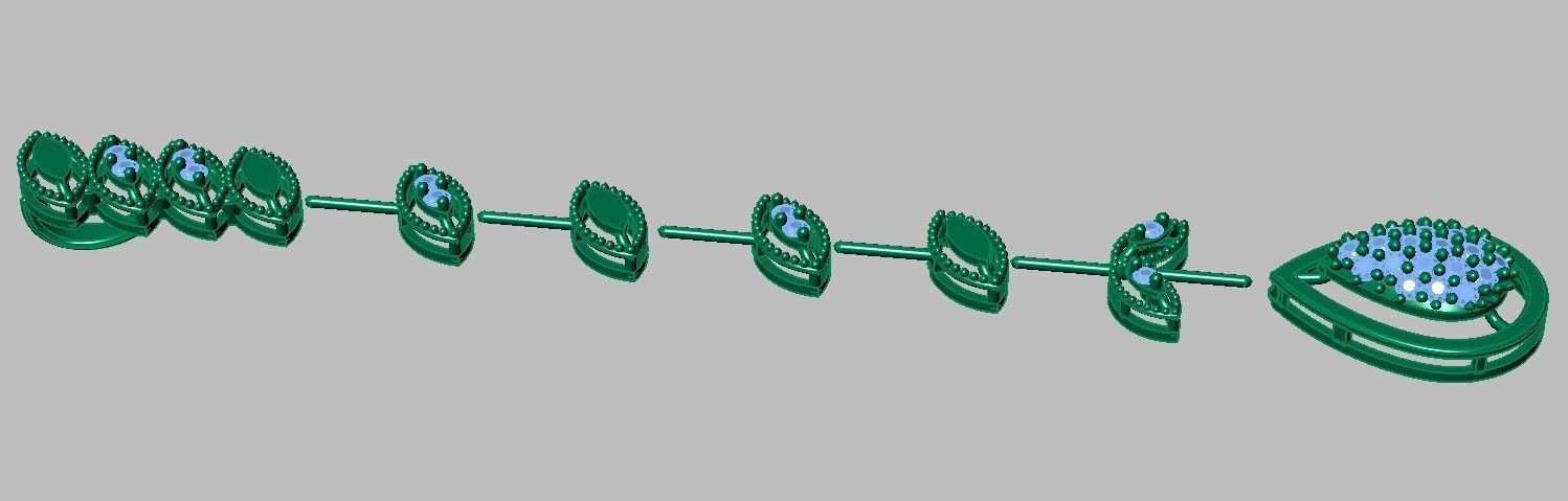 Exclusive Pendant model 3D 0158 printable model-9- 3D print model_18