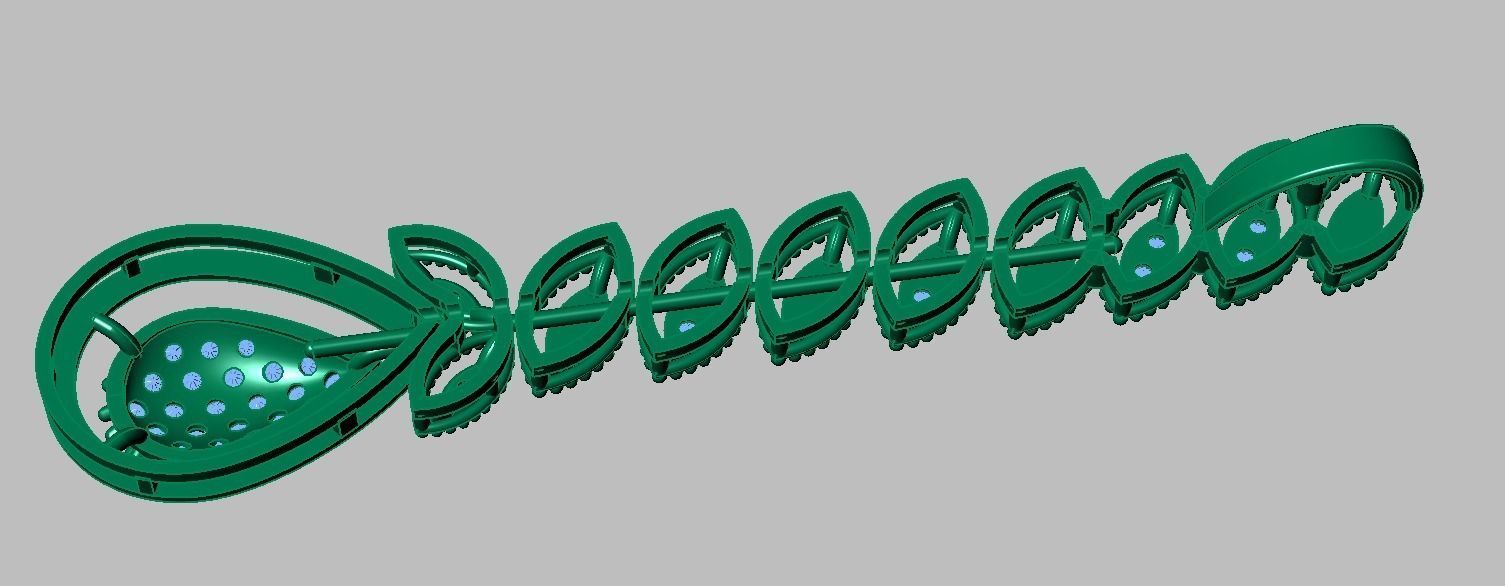 Exclusive Pendant model 3D 0158 printable model-9- 3D print model_17