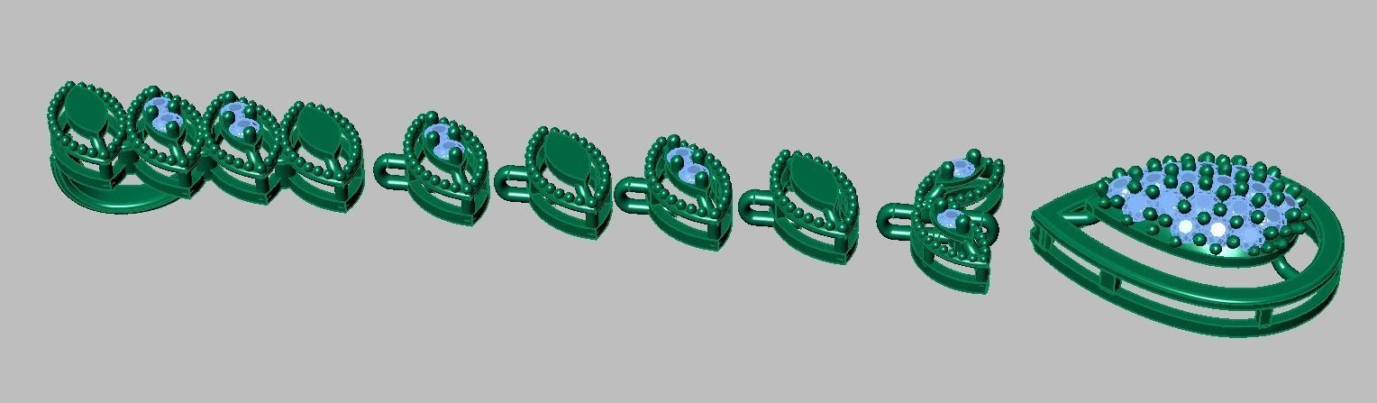 Exclusive Pendant model 3D 0158 printable model-9- 3D print model_21