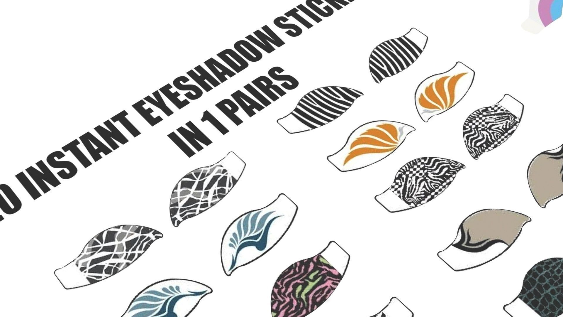 Make Up Stickers 3D model_10