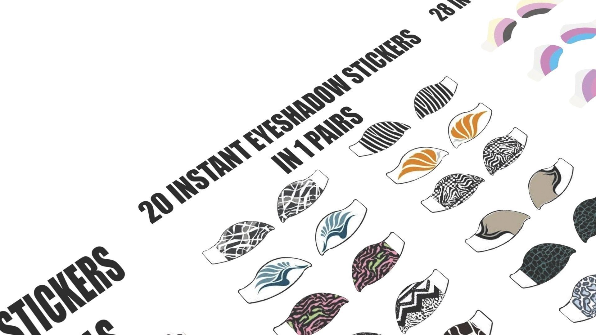 Make Up Stickers 3D model_24