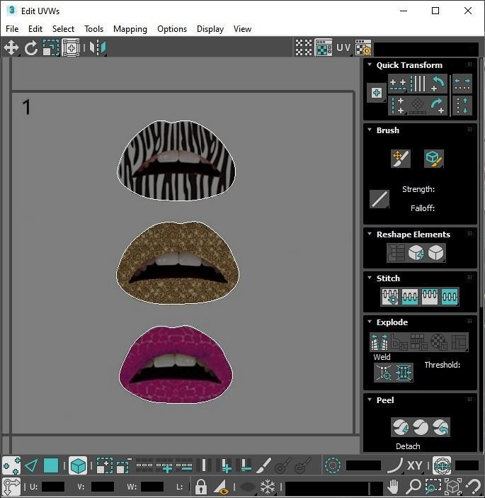 Make Up Stickers 3D model_83