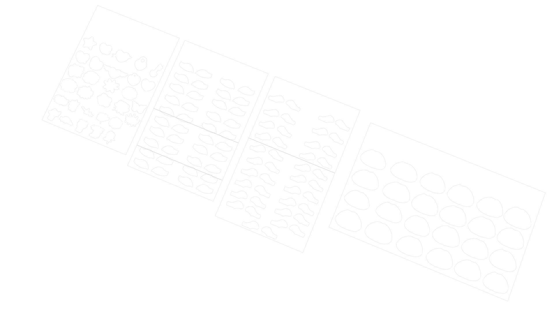 Make Up Stickers 3D model_28