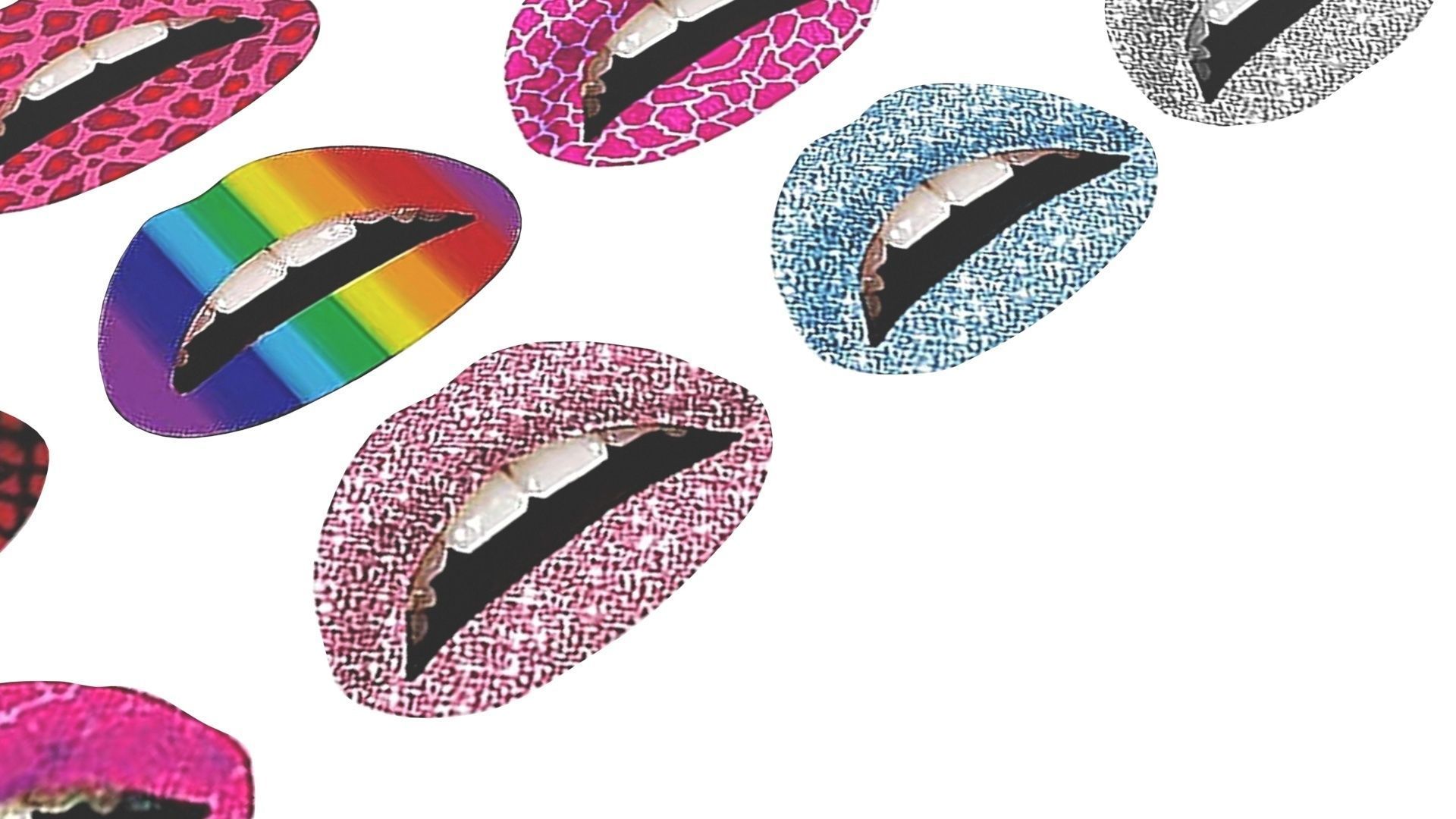 Make Up Stickers 3D model_18