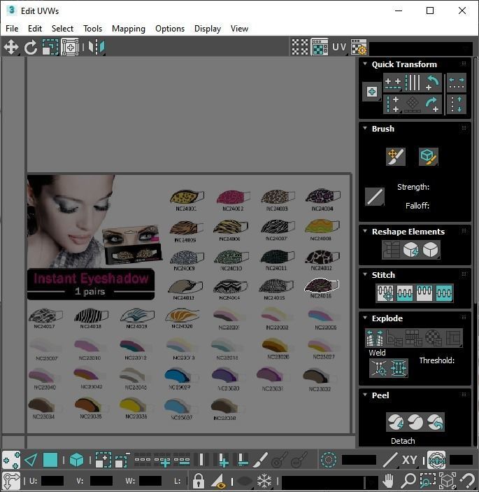 Make Up Stickers 3D model_51
