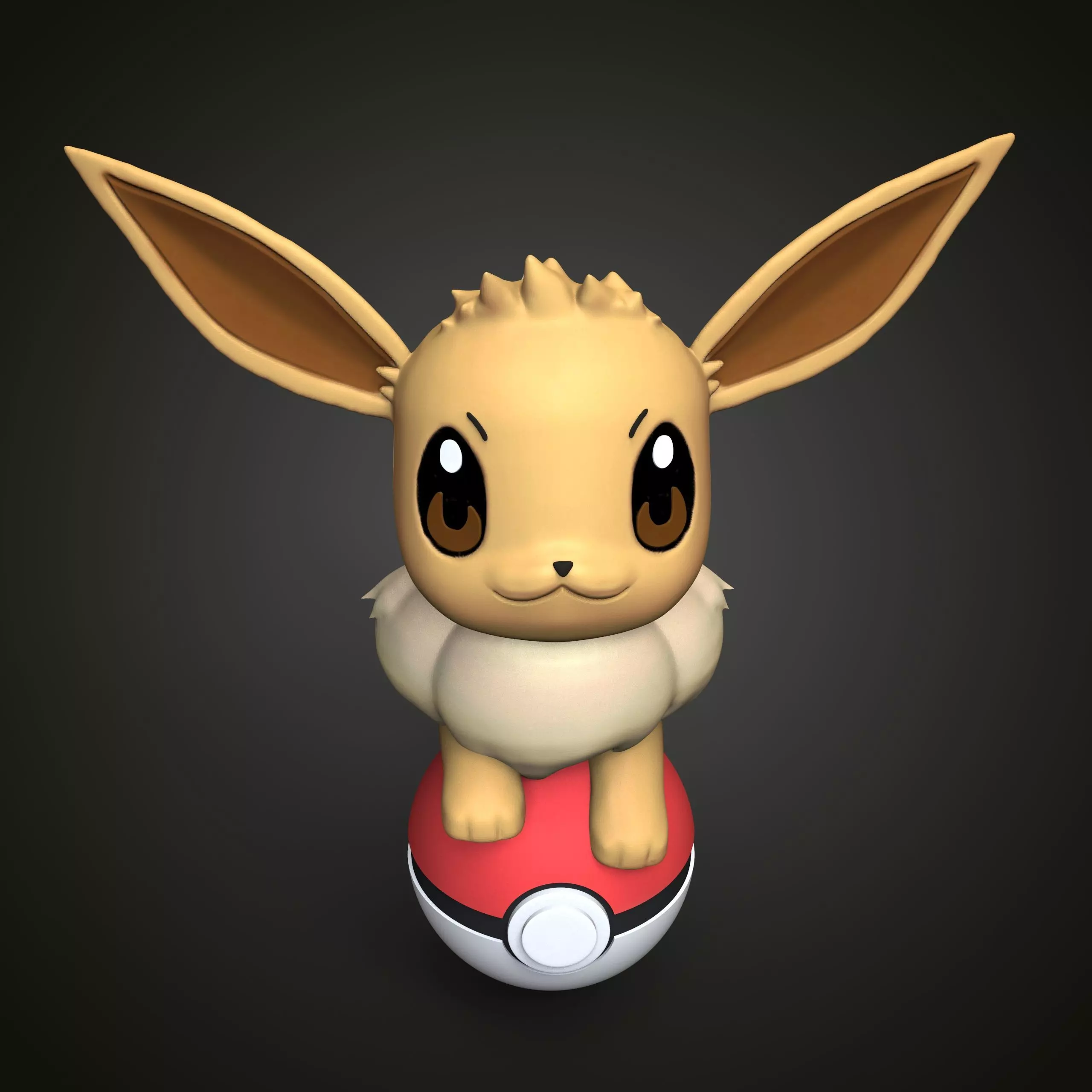 Pokemon Eeve 3D print model_0