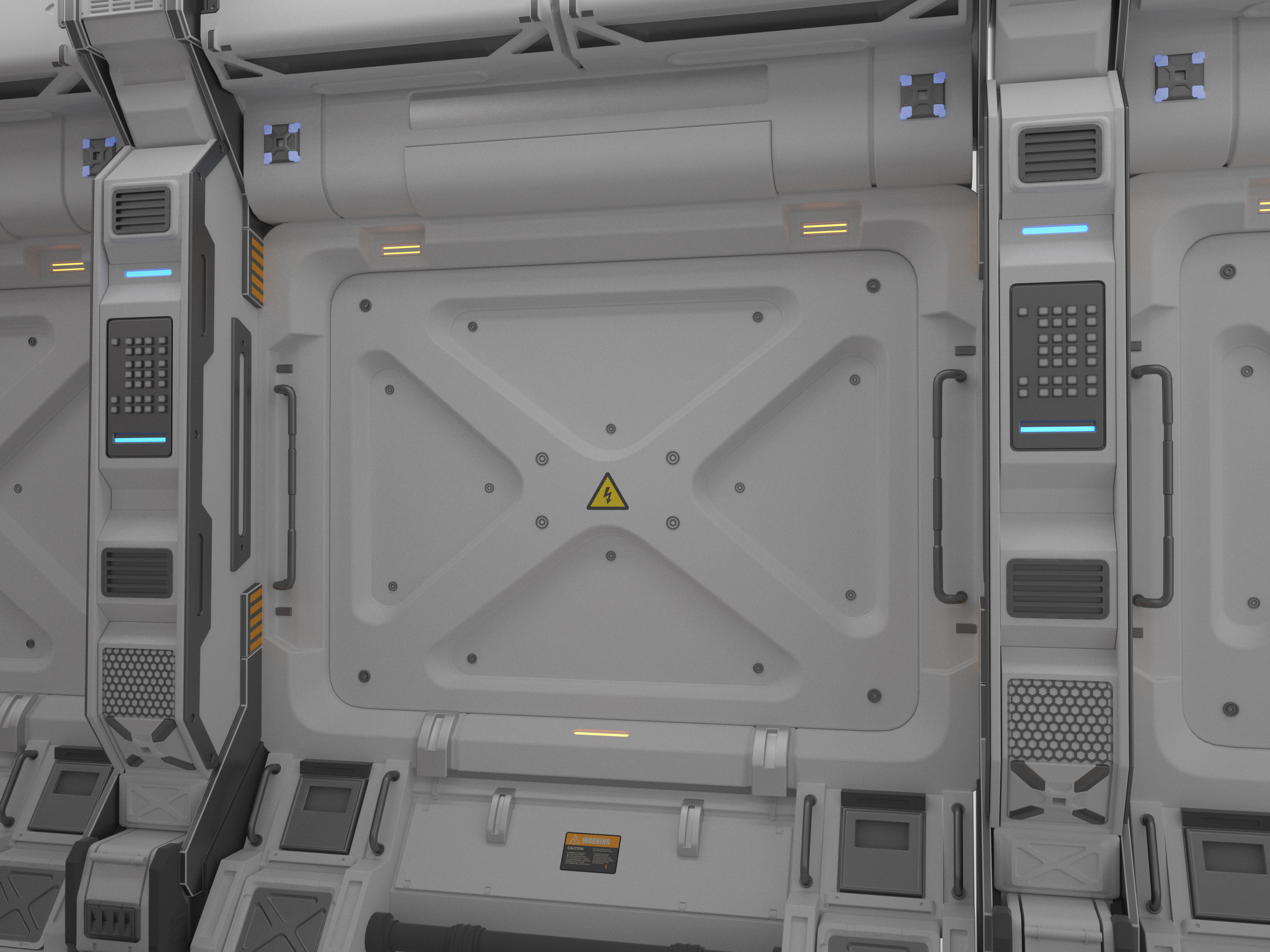 Sci Fi LAB 3D model_3