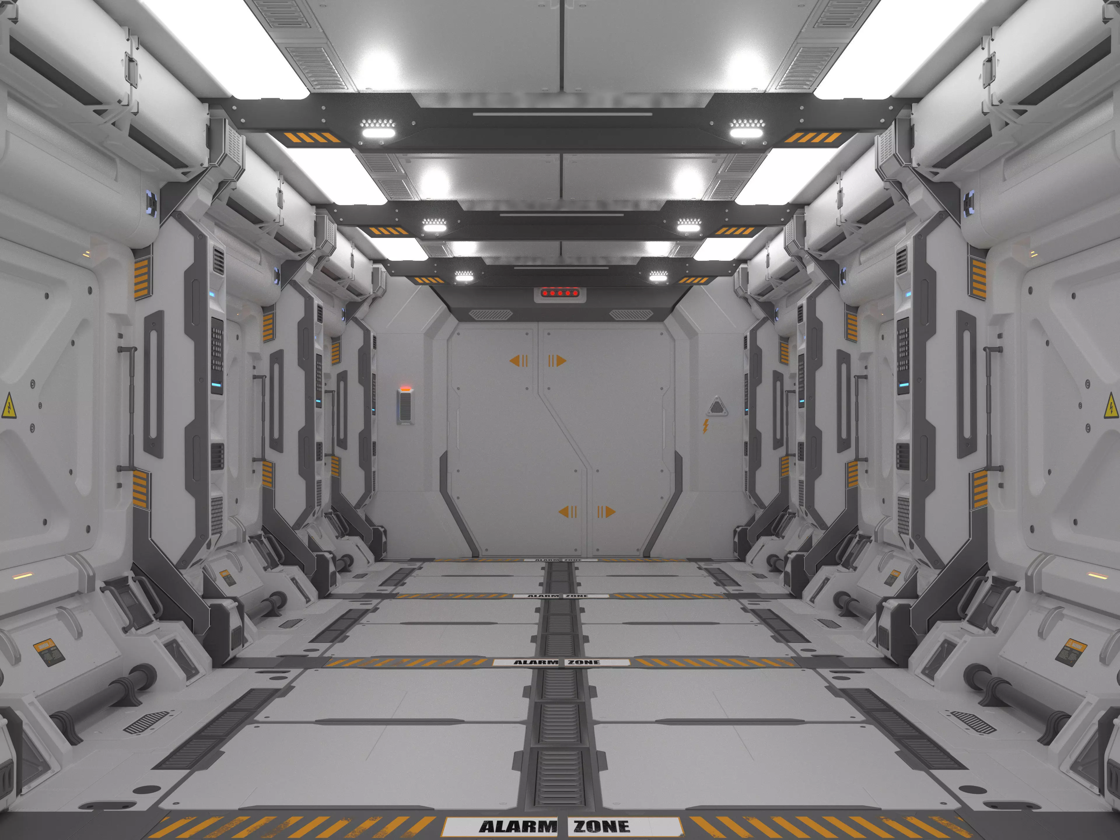 Sci Fi LAB 3D model_0