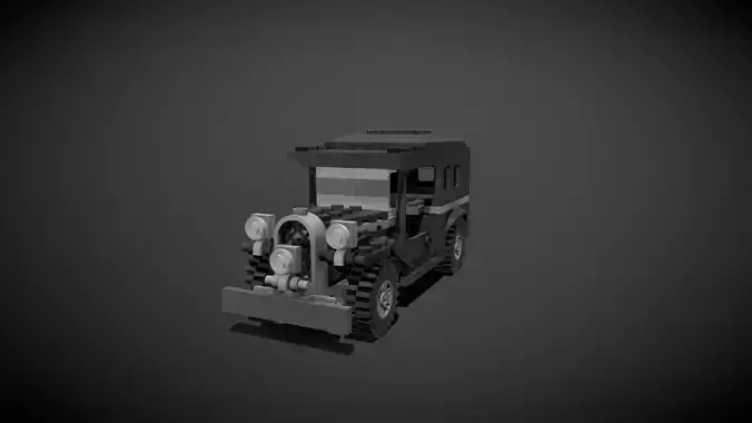 Shanghai Chase Car 3D model