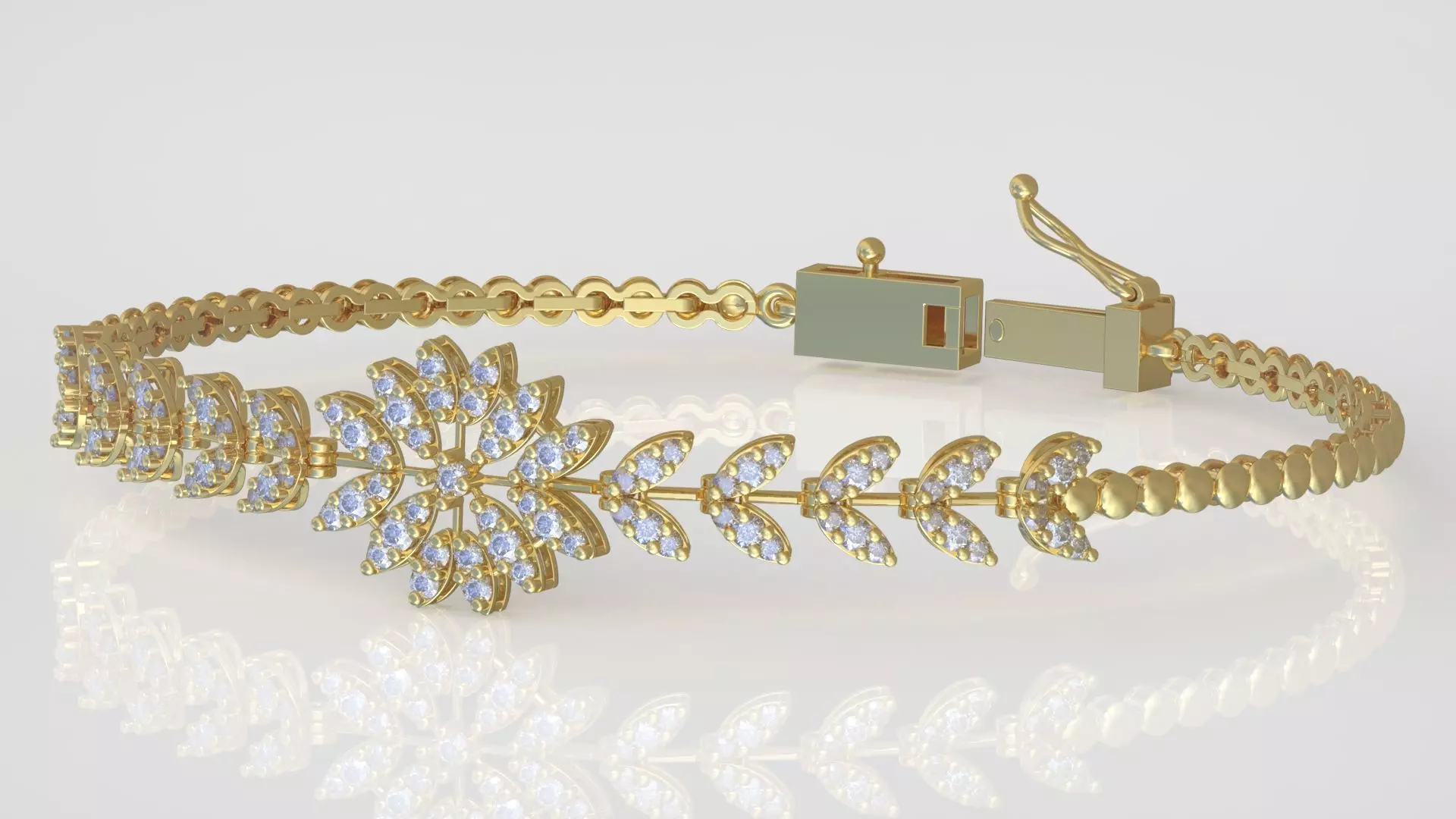 Exclusive Bracelet model 3D printable model 0027-18 3D print model