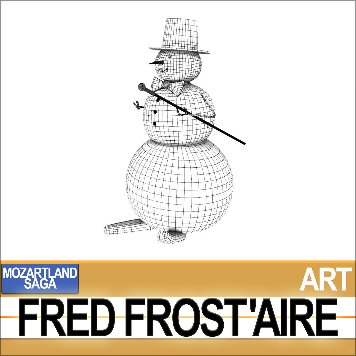 Fred Frostaire 3D model_5