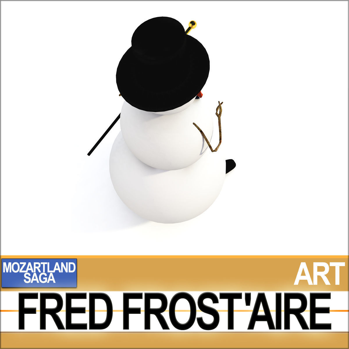 Fred Frostaire 3D model_4