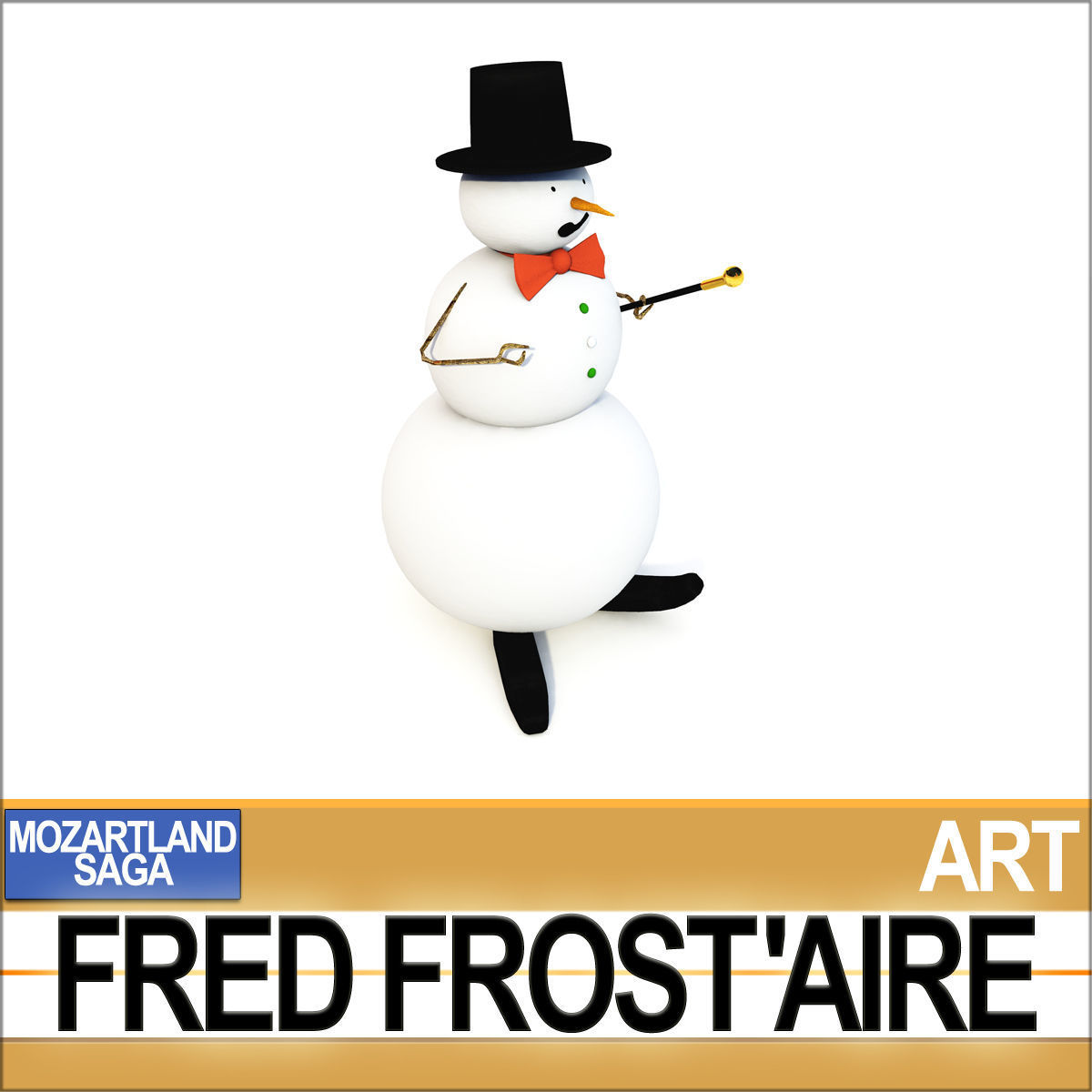 Fred Frostaire 3D model_2