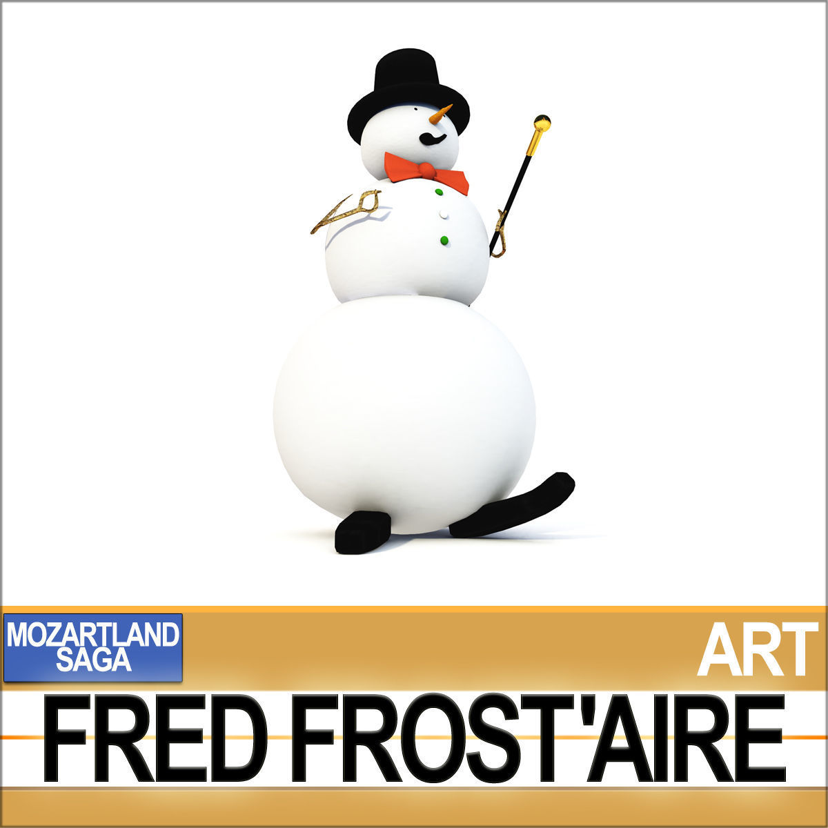 Fred Frostaire 3D model_1