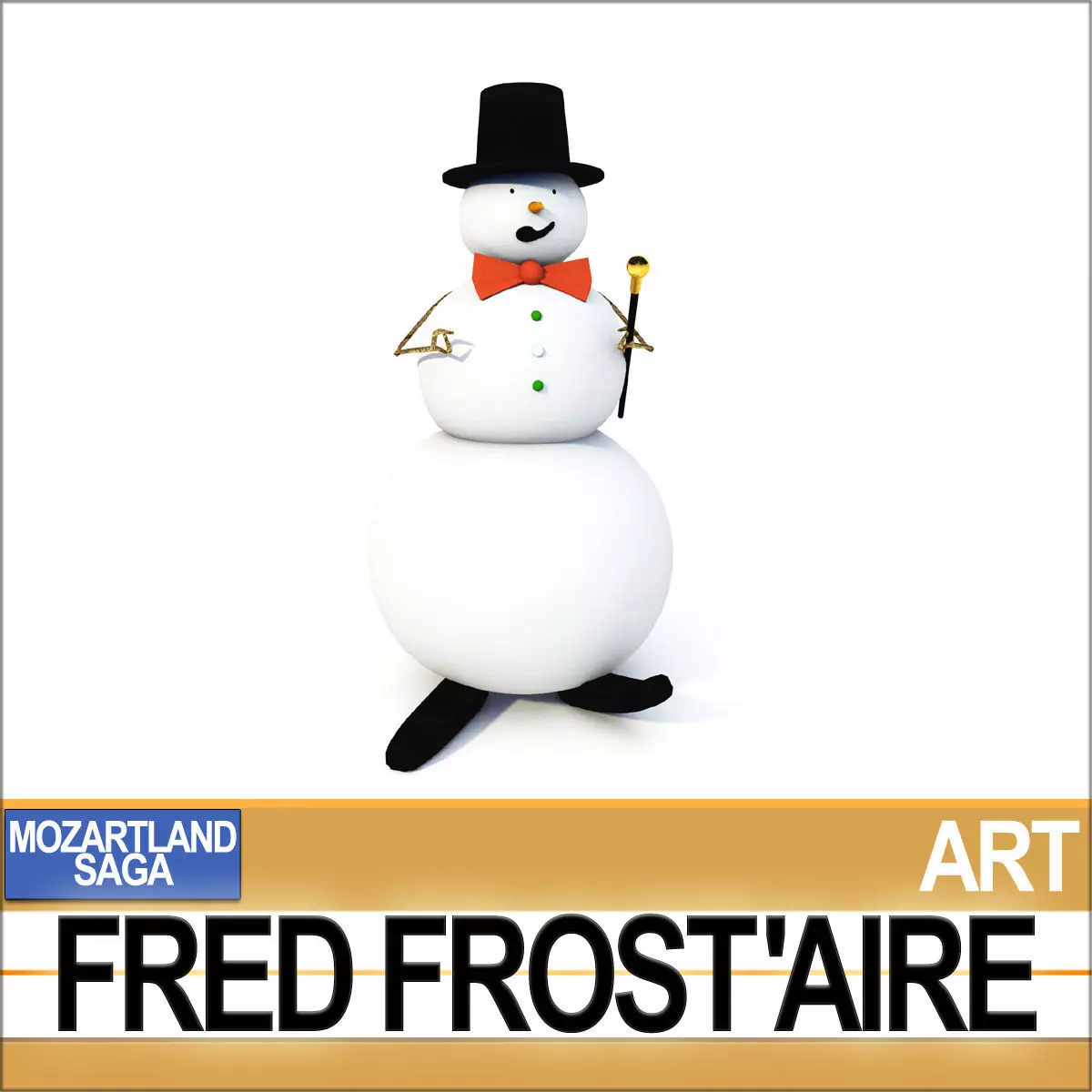 Fred Frostaire 3D model_0