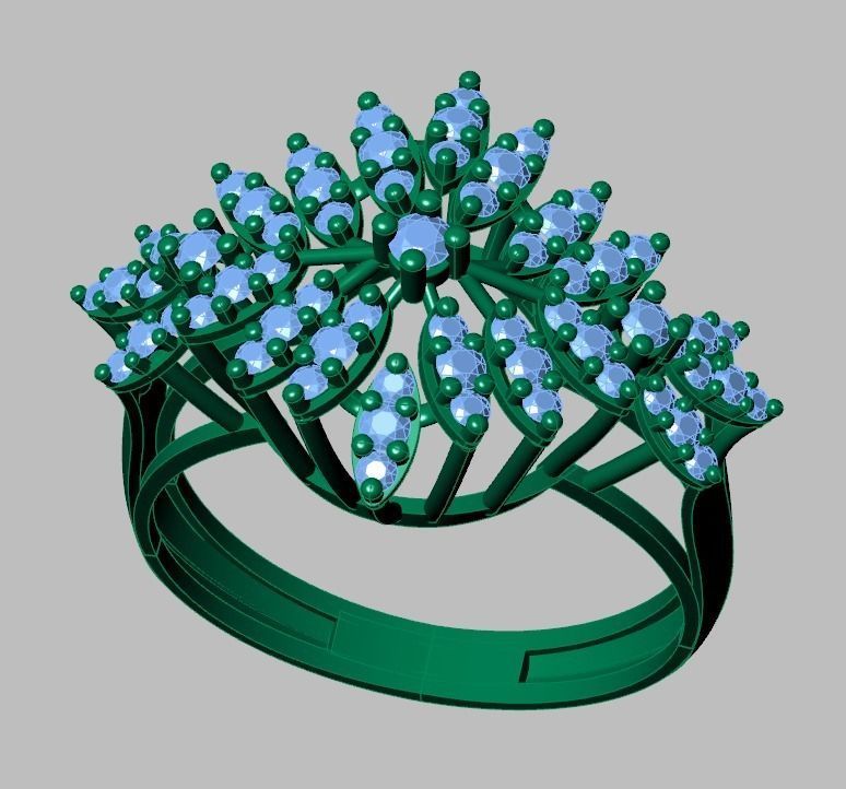 Ring 3D model 0247 3D printable model -16 3D print model_16
