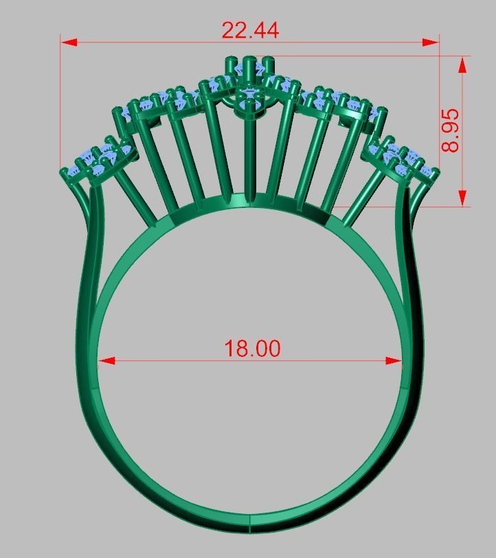 Ring 3D model 0247 3D printable model -16 3D print model_15