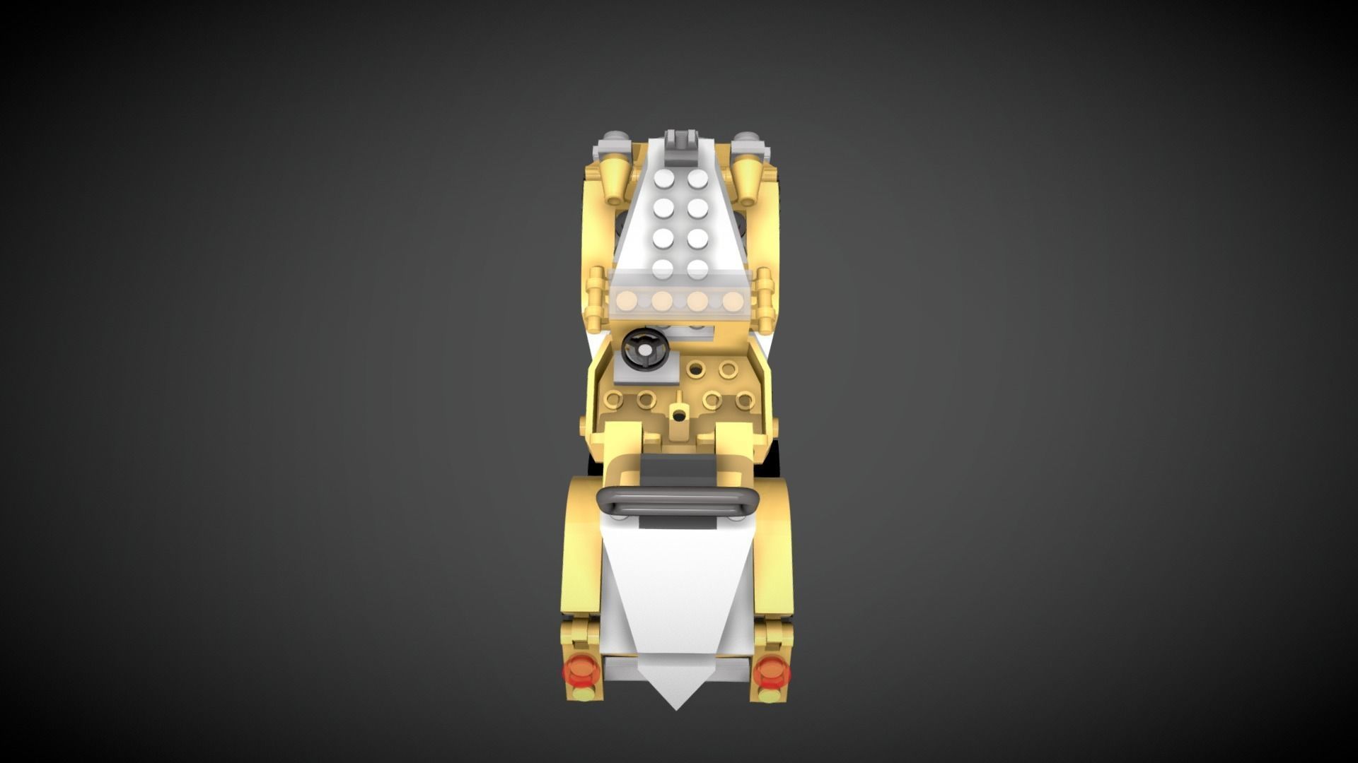 Lego Shanghai Chase Car Gen 2 3D model_4