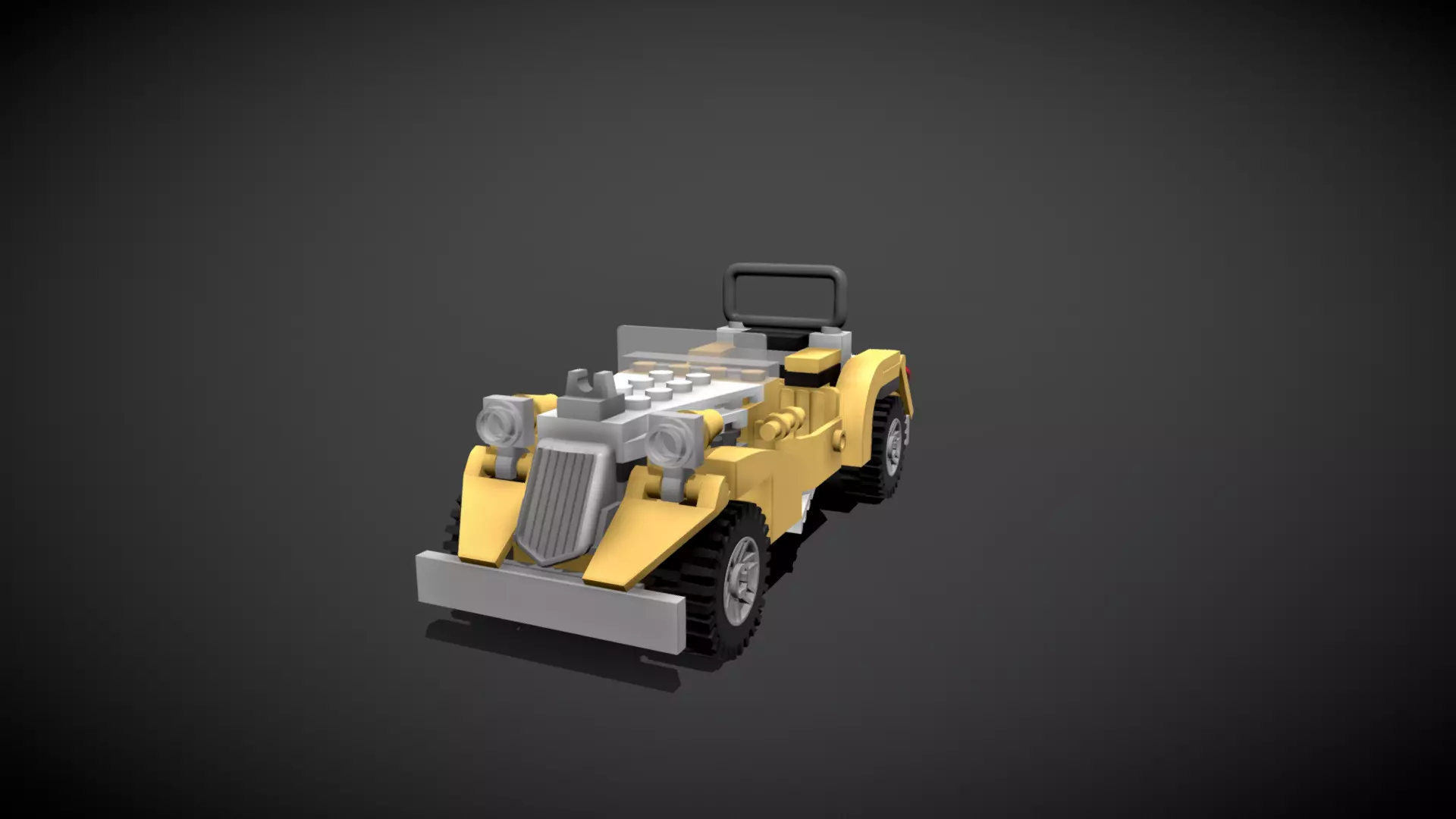 Lego Shanghai Chase Car Gen 2 3D model_0