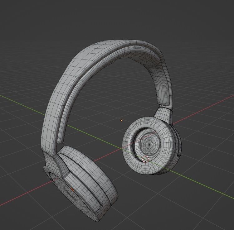 headphone headphones 3D model_3