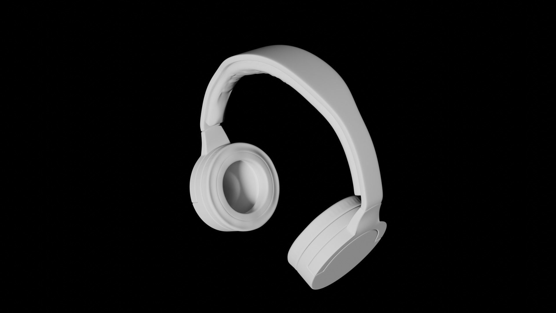 headphone headphones 3D model_5