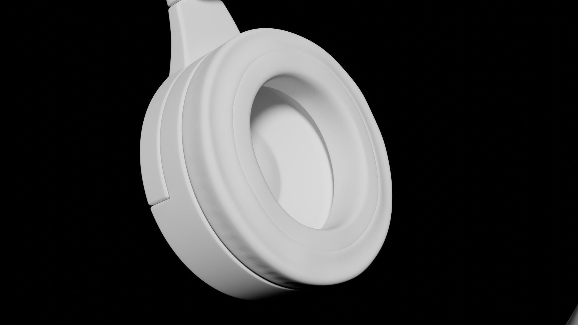 headphone headphones 3D model_2