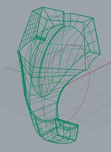 hexagon ring 3D print model_4