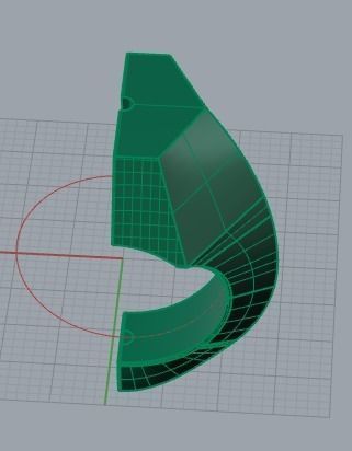 hexagon ring 3D print model_1