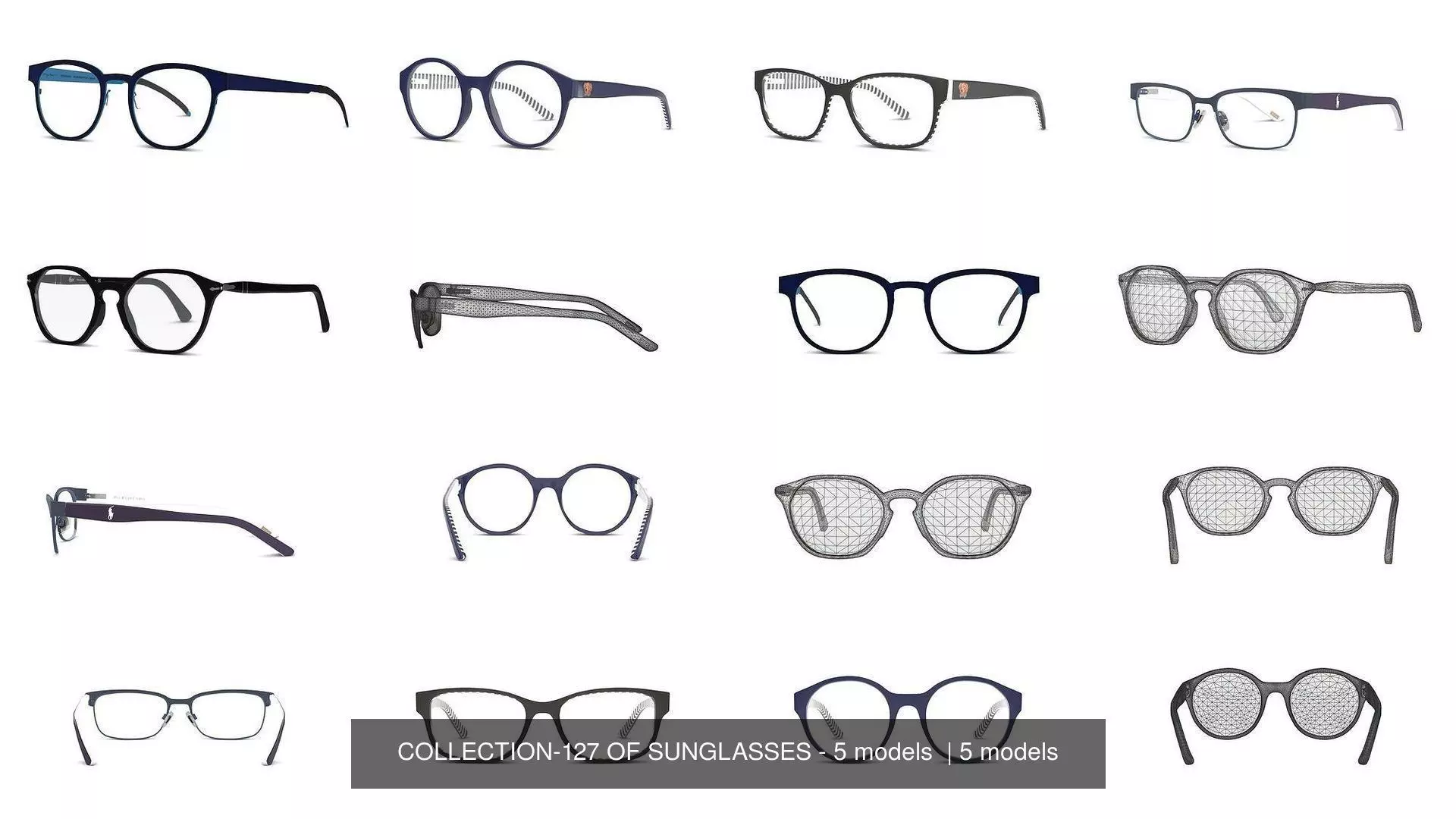 COLLECTION-127 OF SUNGLASSES - 5 models _0