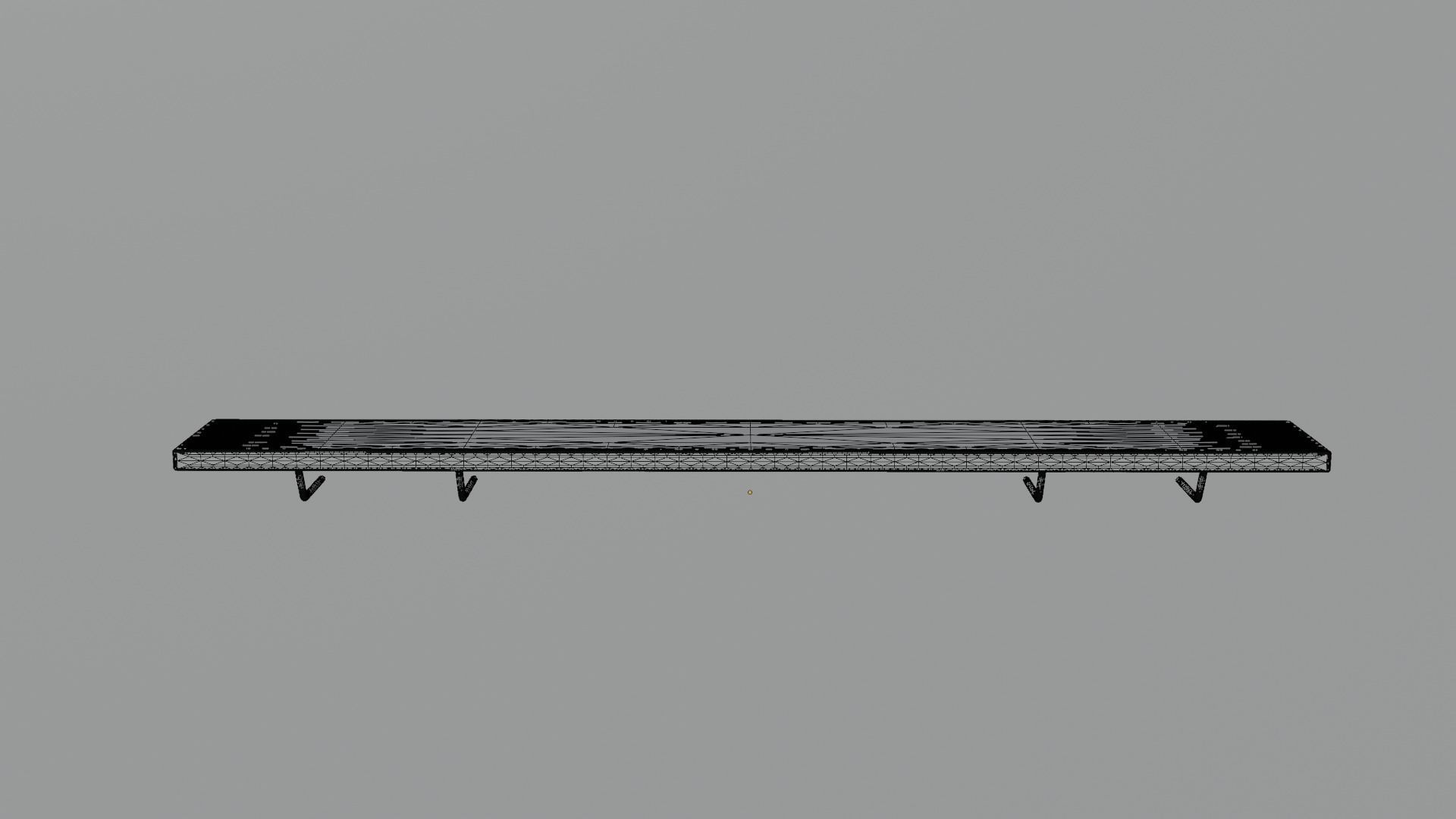 Window sill 3D model_1